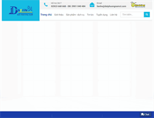 Tablet Screenshot of datphuongnamct.com